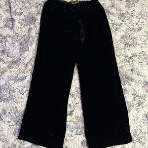 vintage black velvet pants 🖤
